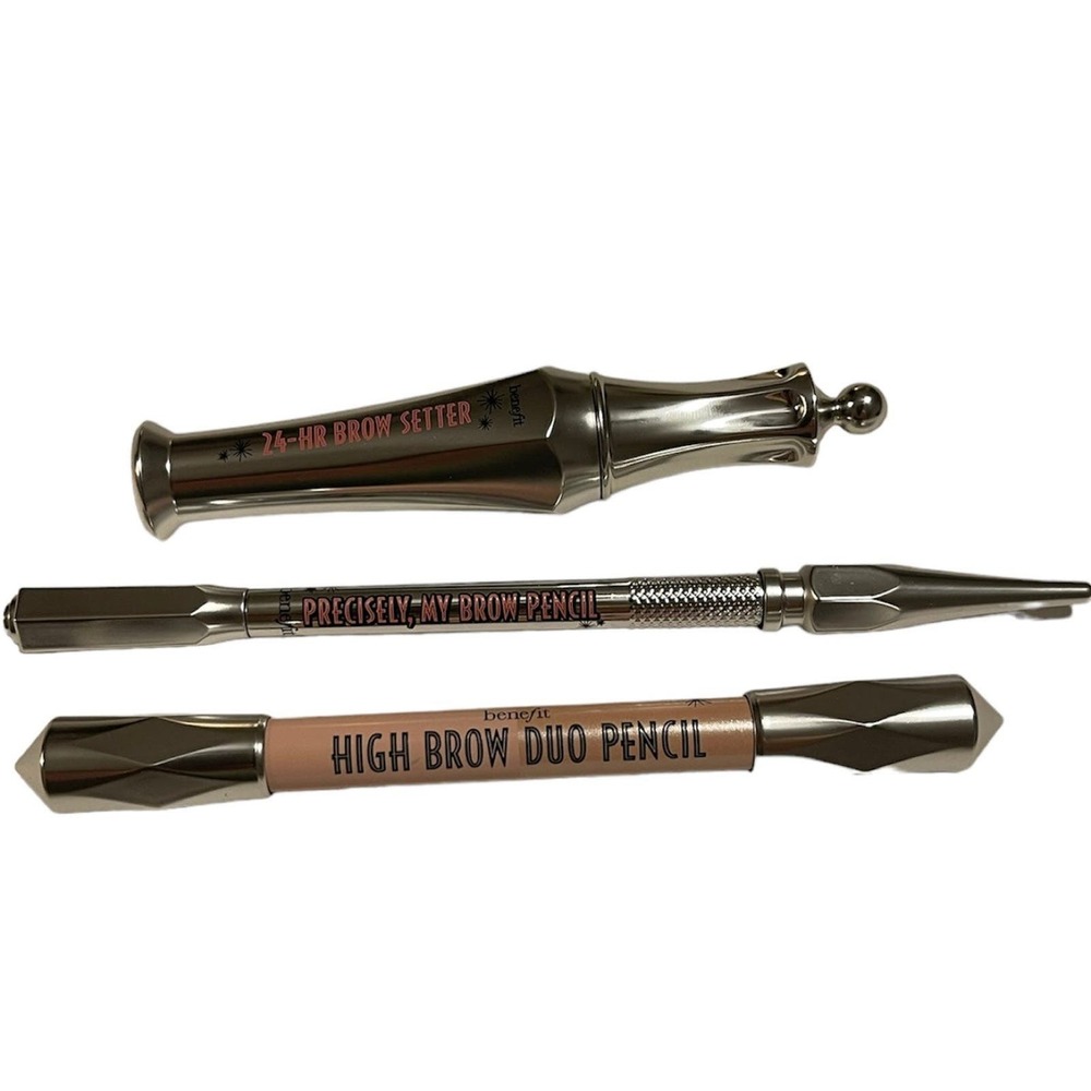 Benefit cosmetics set High brow duo 24hr brow setter precisely pencil #6